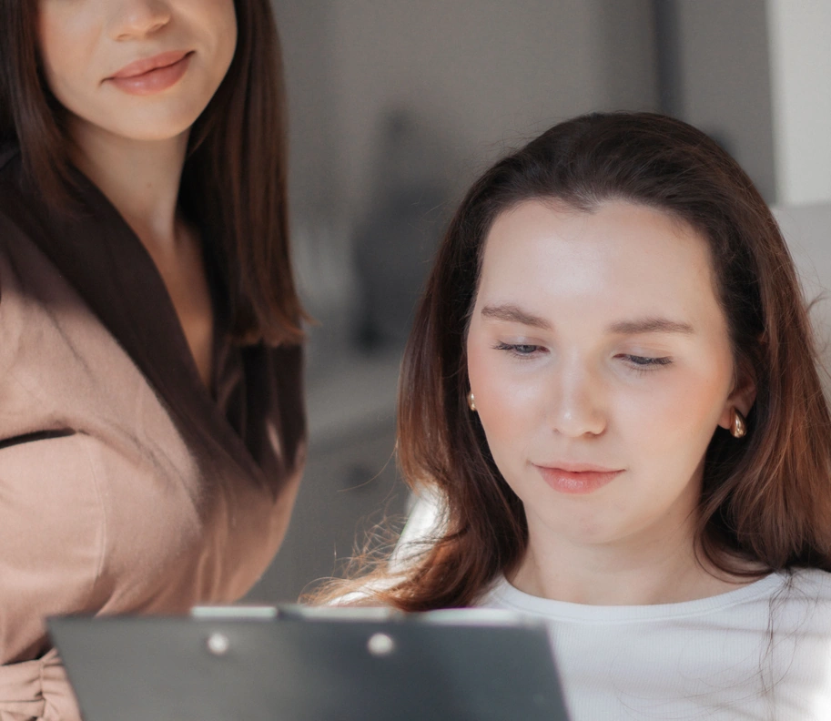 Med spa client consultation representing HardLinx's focus on booked consults